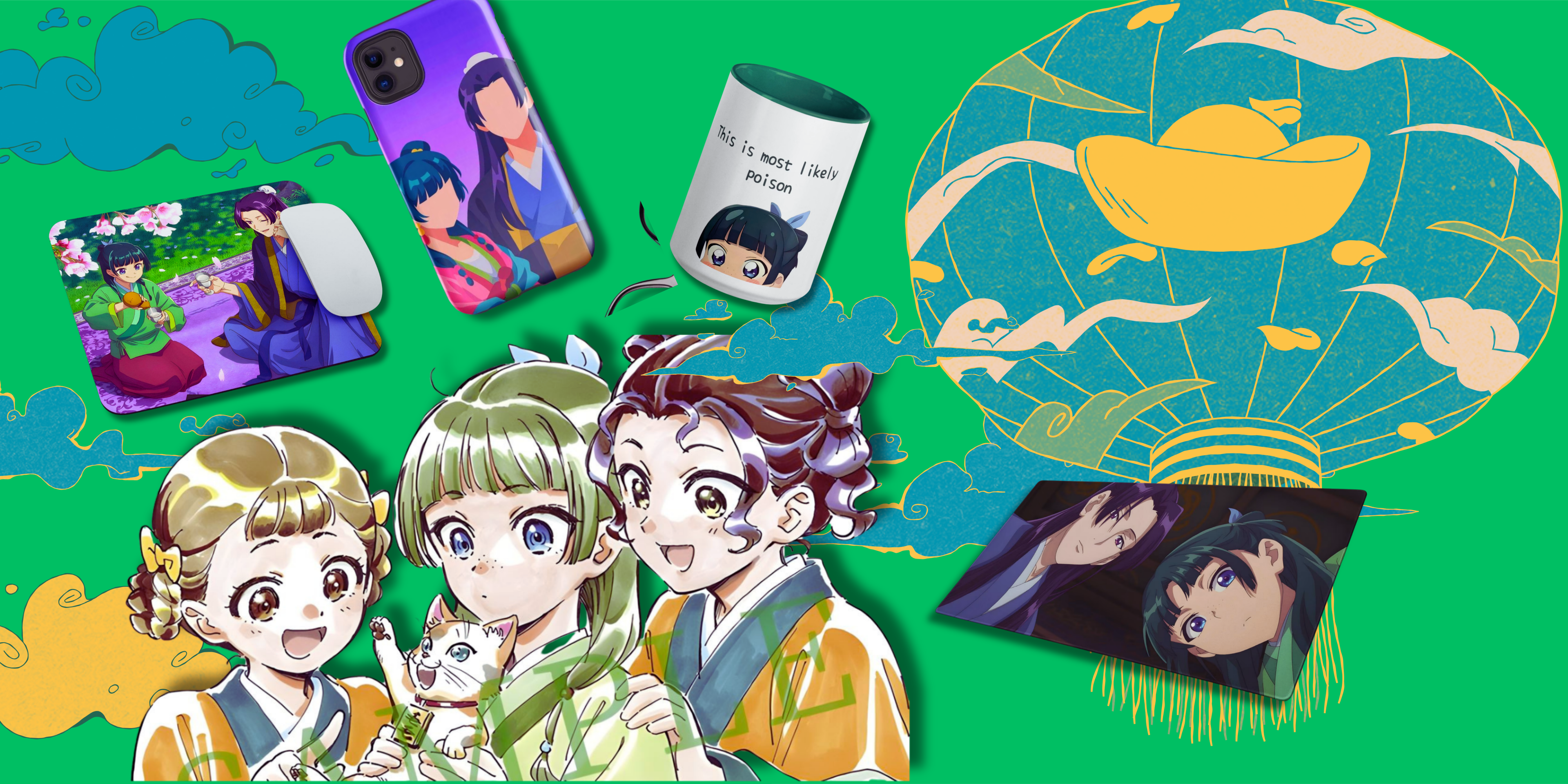 Apothecary Diaries Cozy Desk Collection