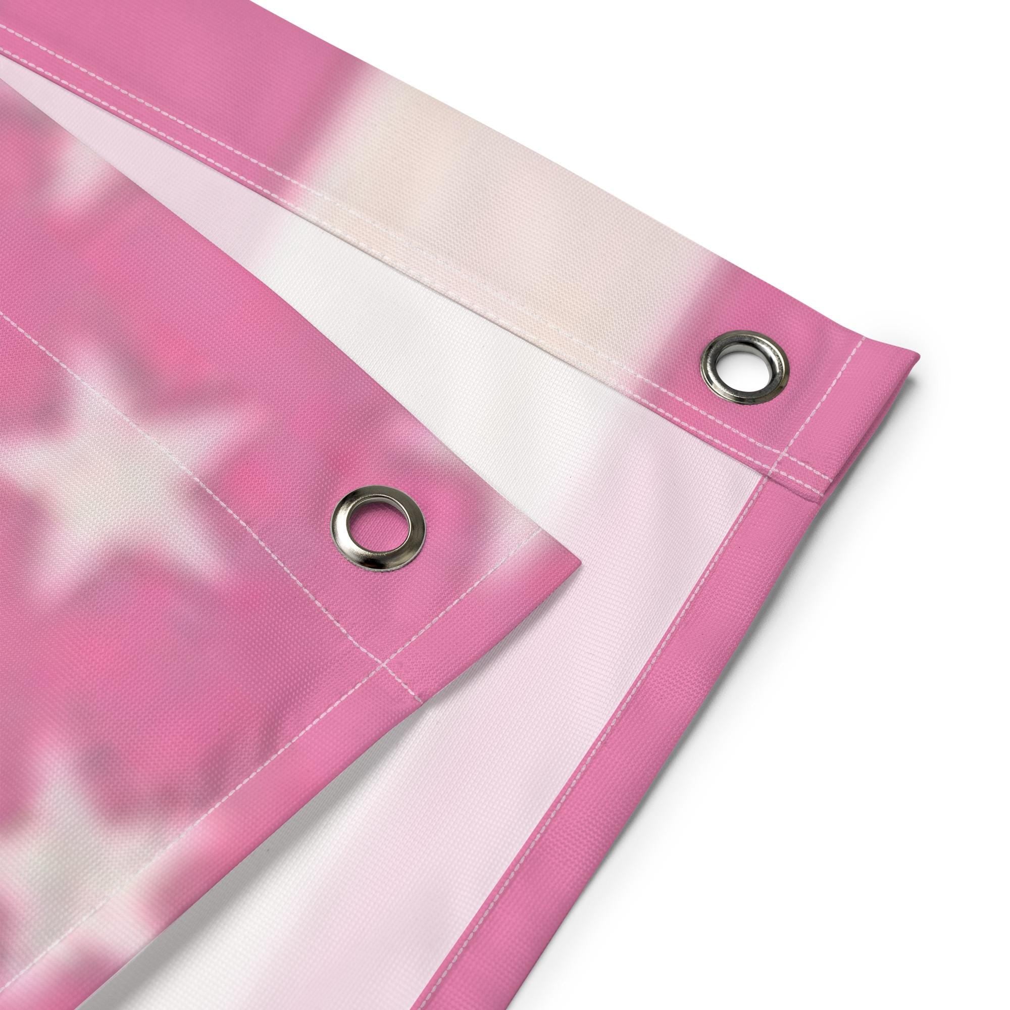 Alastor Hazbin Hotel Pink Wall Flag