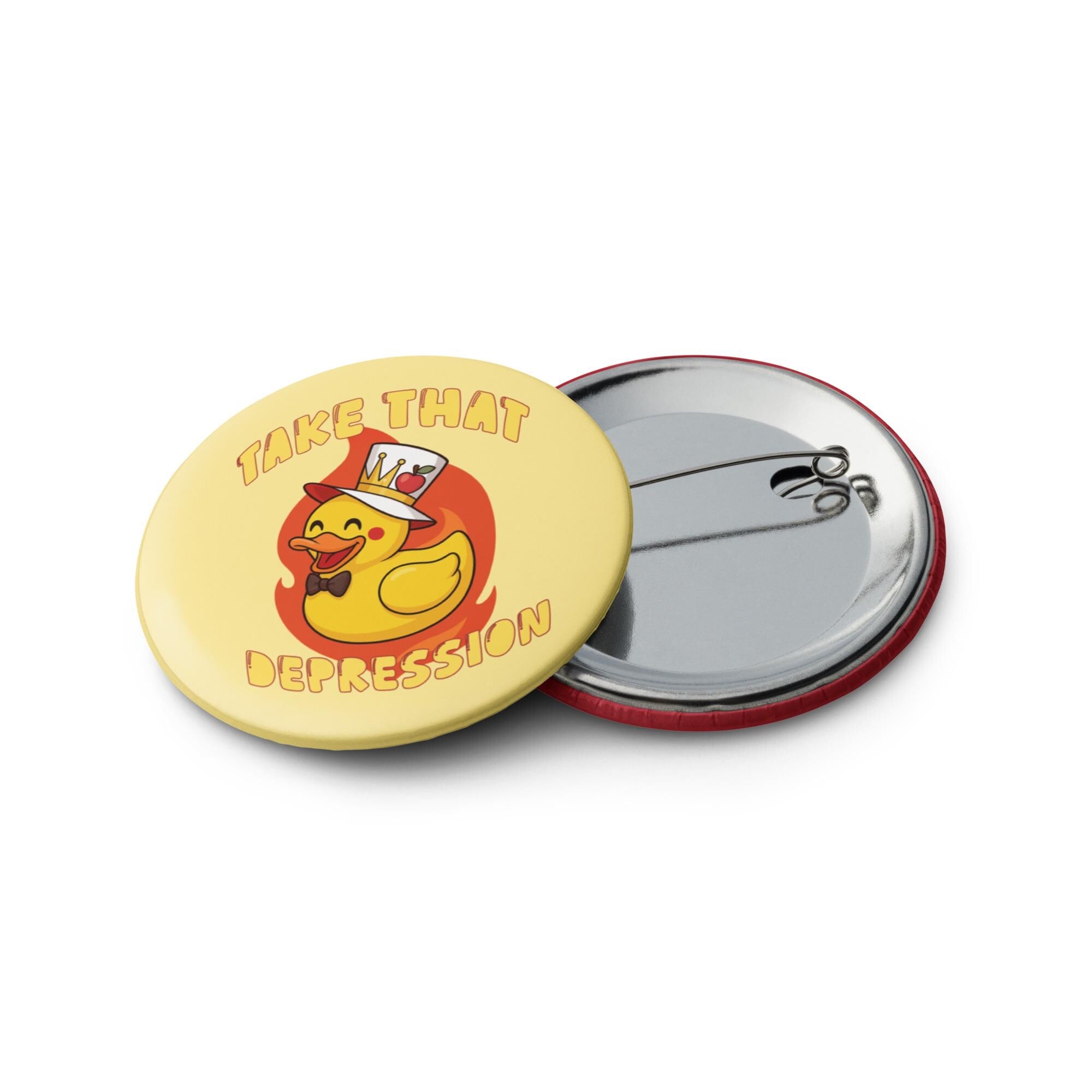 "Take That Depression" Hazbin Hotel Pin Set (Set of 5)