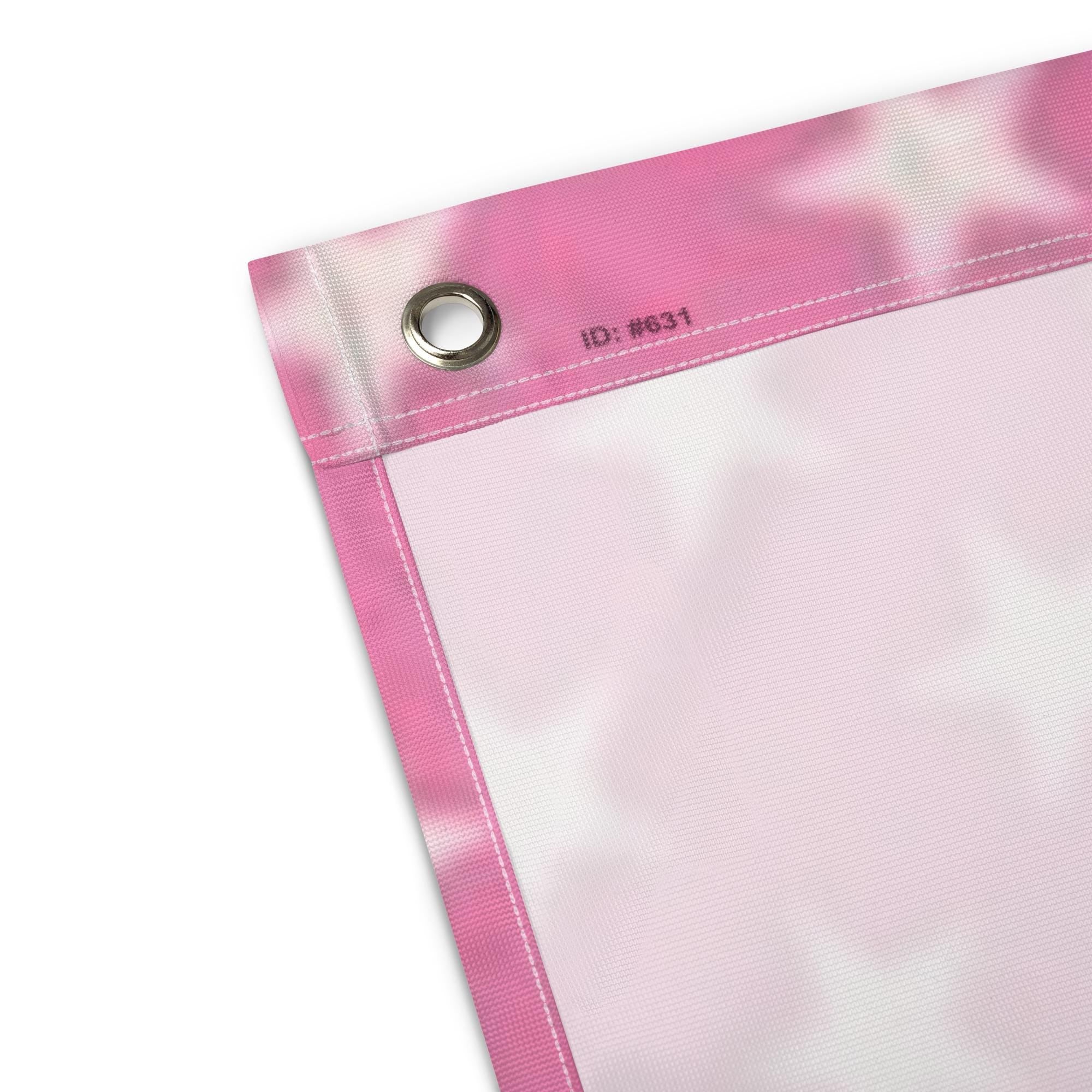 Alastor Hazbin Hotel Pink Wall Flag